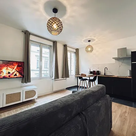 Apartment 2 Clairmarais T2 En Duplex Proche Gare Centre Reims
